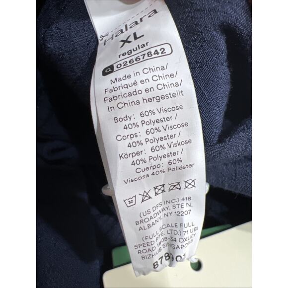 Halara Navy Blue Cropped Jumpsuit Womens Size XL NWT - Picture 9 of 10